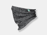 Adult Size Dia De Los Muertos Grey Moisture Wicking Neck and Face Shield