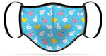 Adult or Child Size Pool Floaties Moisture Wicking Face Mask