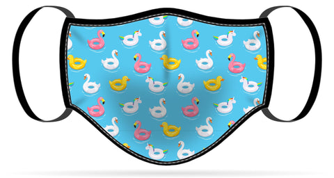 Adult or Child Size Pool Floaties Moisture Wicking Face Mask