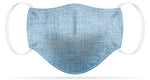 Adult or Child Size Stonewash Denim Moisture Wicking Face Mask