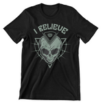 UNISEX I BELIEVE SHORT SLEEVE TEE