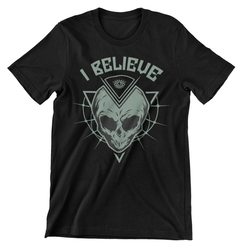 UNISEX I BELIEVE SHORT SLEEVE TEE